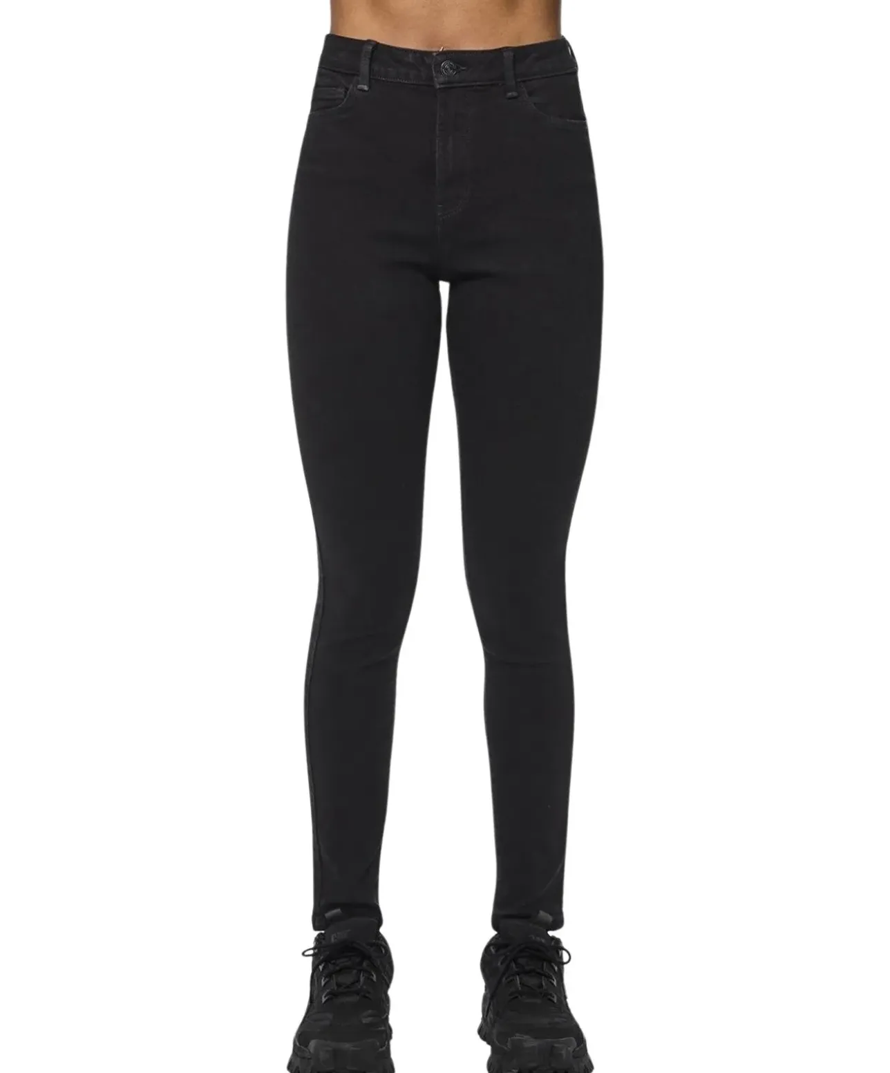 Pieces Dana Jeans Skinny Fit in Schwarz