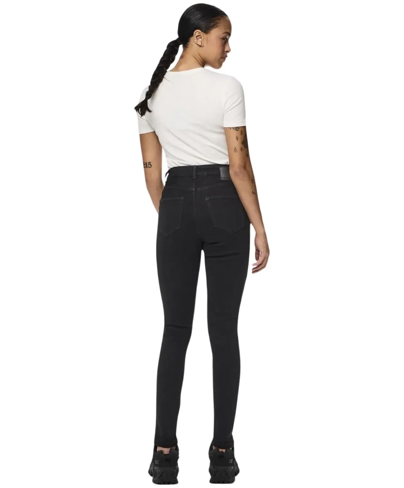Pieces Dana Jeans Skinny Fit in Schwarz