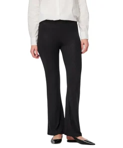 Pieces Jerseyhose Toppy in Schwarz
