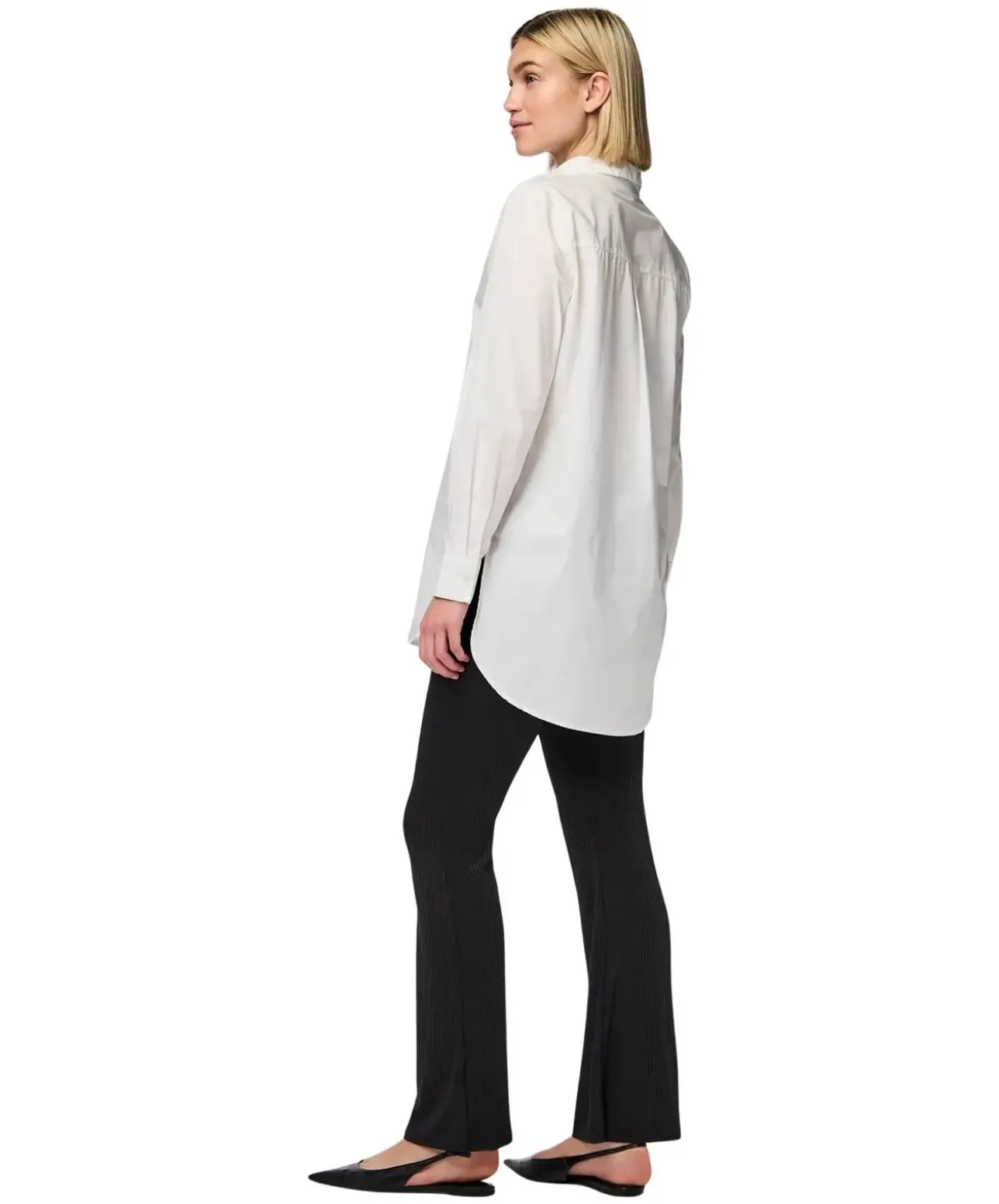 Pieces Jerseyhose Toppy in Schwarz