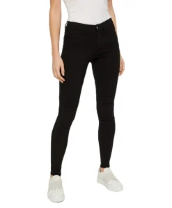Pieces Skinny Fit Jeggings in Schwarz