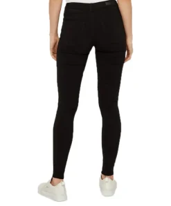 Pieces Skinny Fit Jeggings in Schwarz