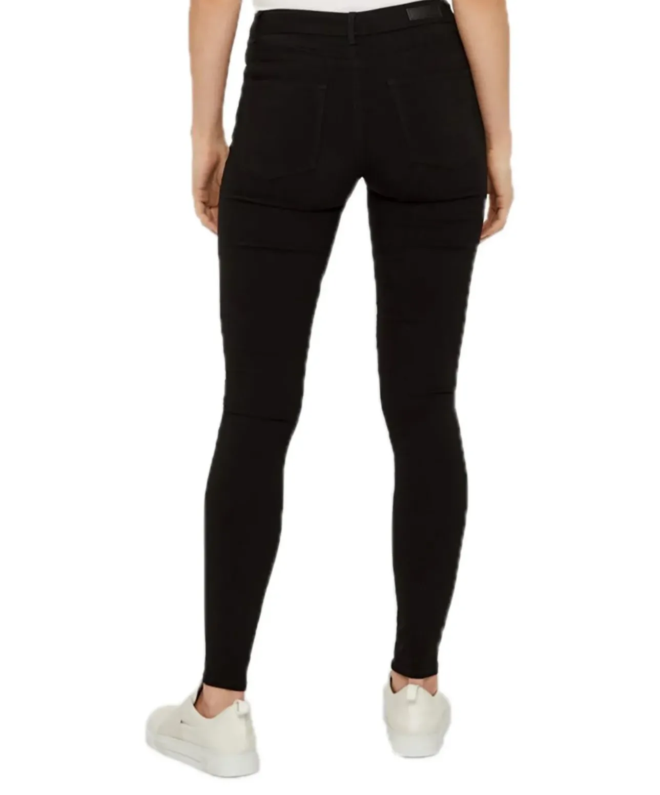 Pieces Skinny Fit Jeggings in Schwarz