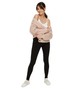 Pieces Skinny Fit Jeggings in Schwarz