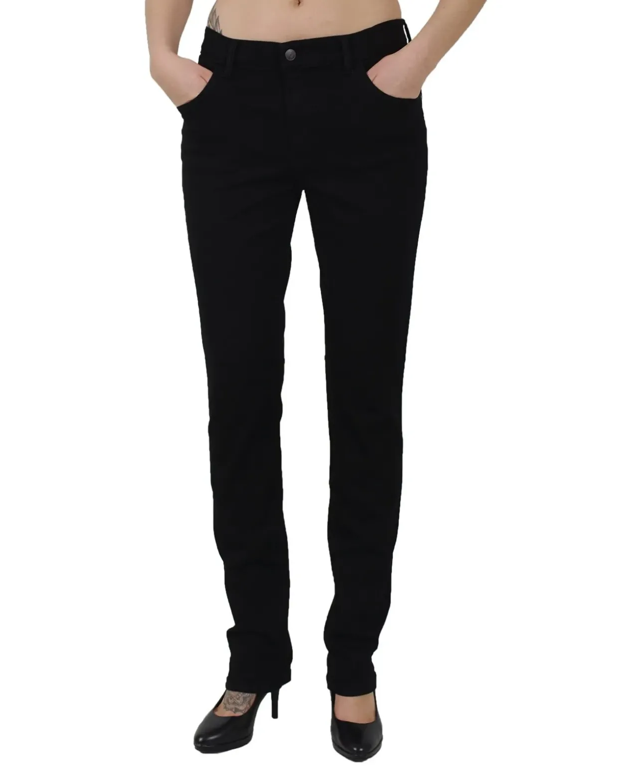 Pioneer Damen-Jeans Betty in Schwarz