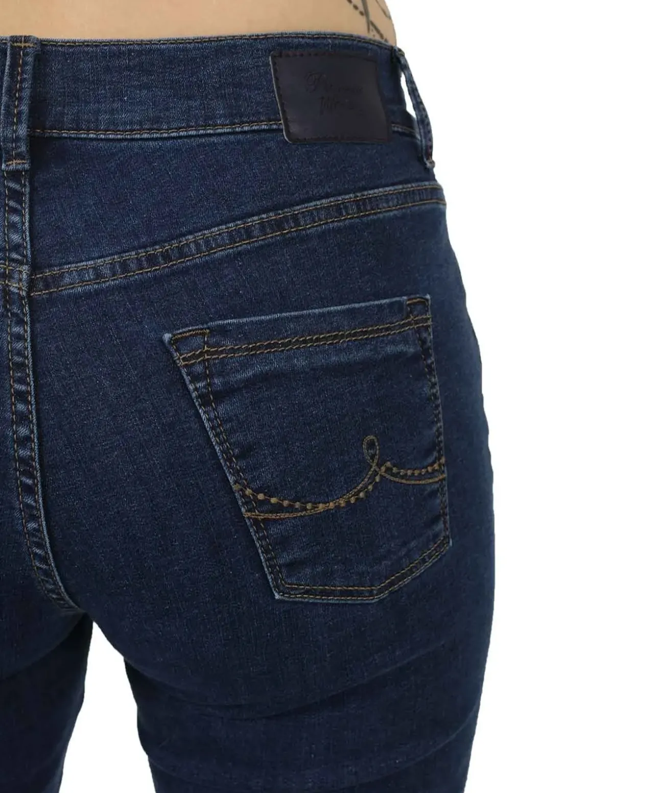 Pioneer Damen-Jeans Kate in blauem Stonewash