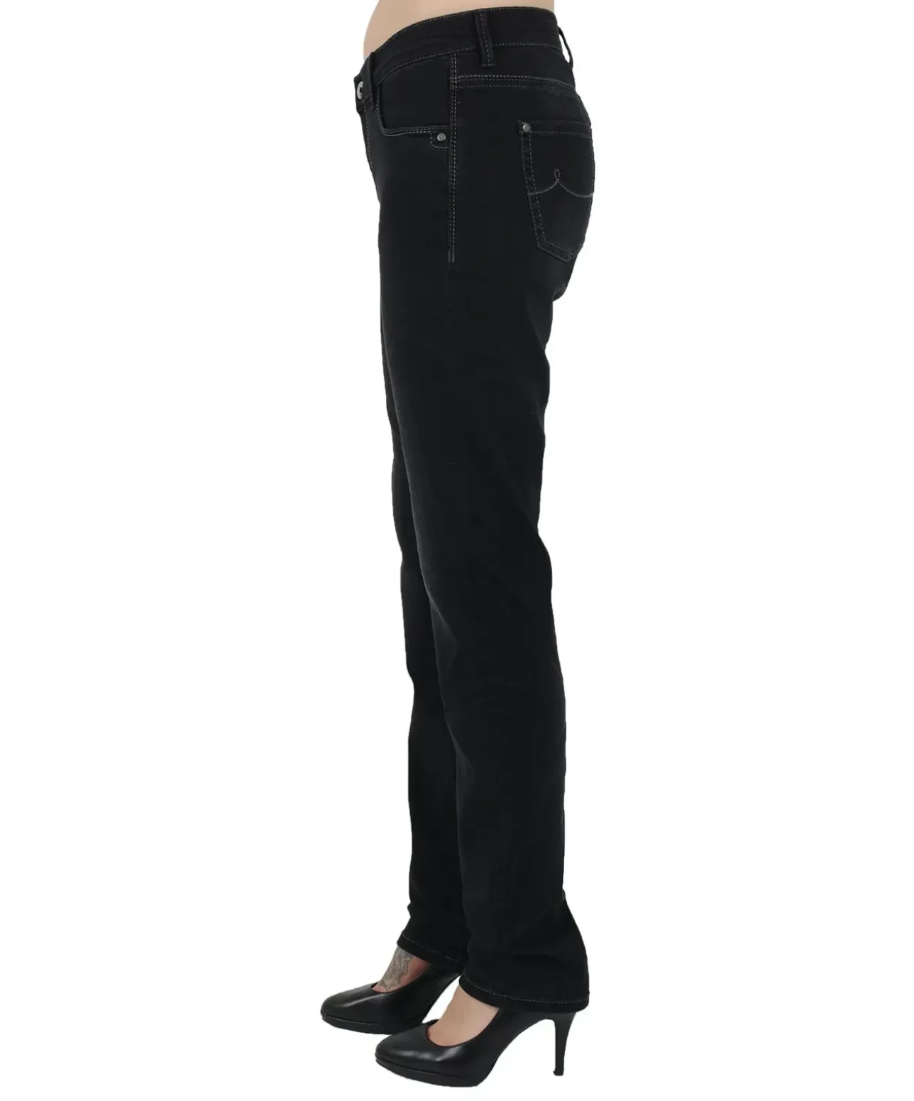 Pioneer Damen-Jeans Sally in dunkler Waschung