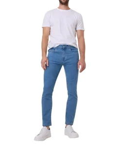 Pioneer Eric Megaflex Jeans mit geradem Bein in Hellblau