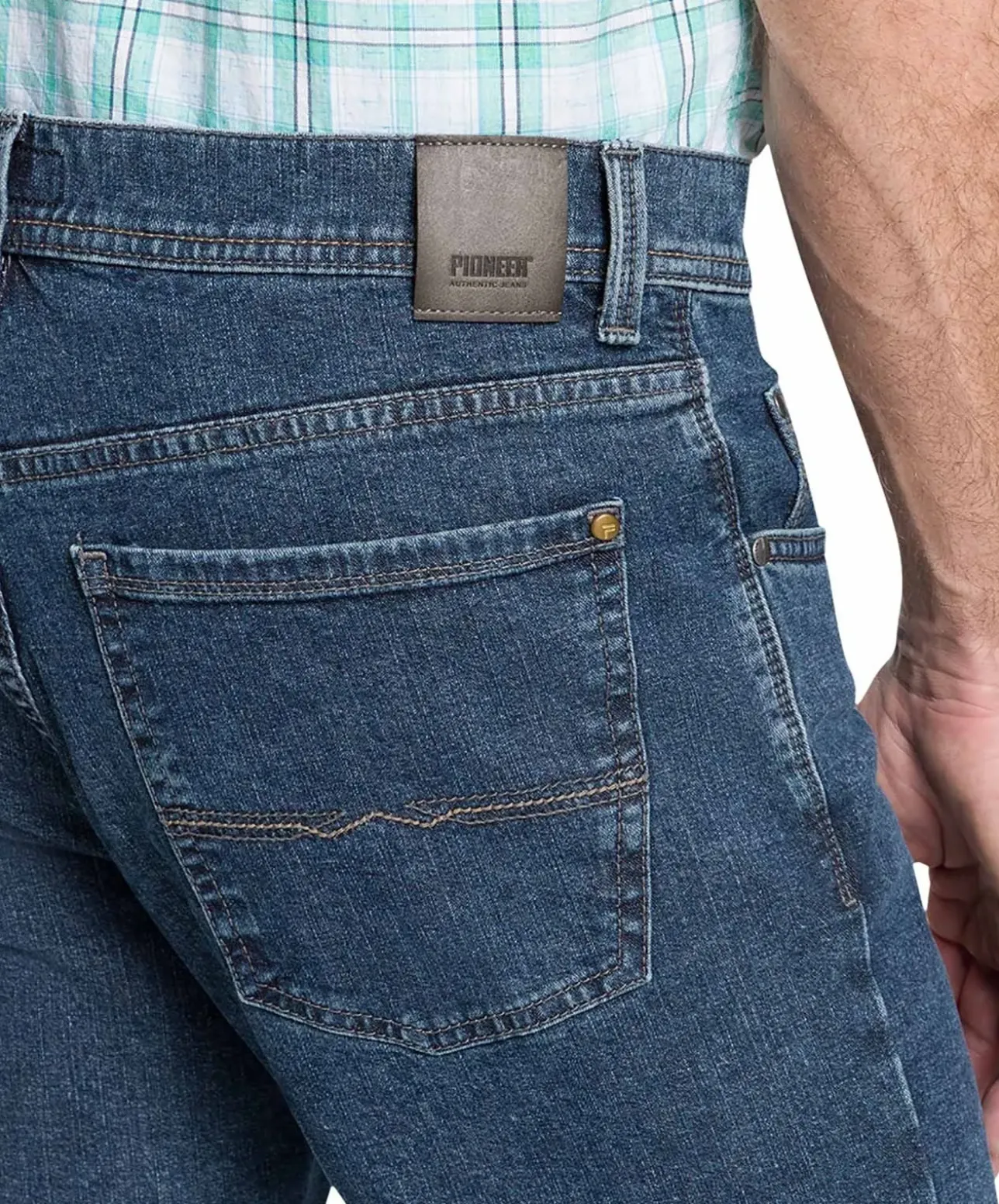 Pioneer Herren Jeans Rando 1680 in Stonewash