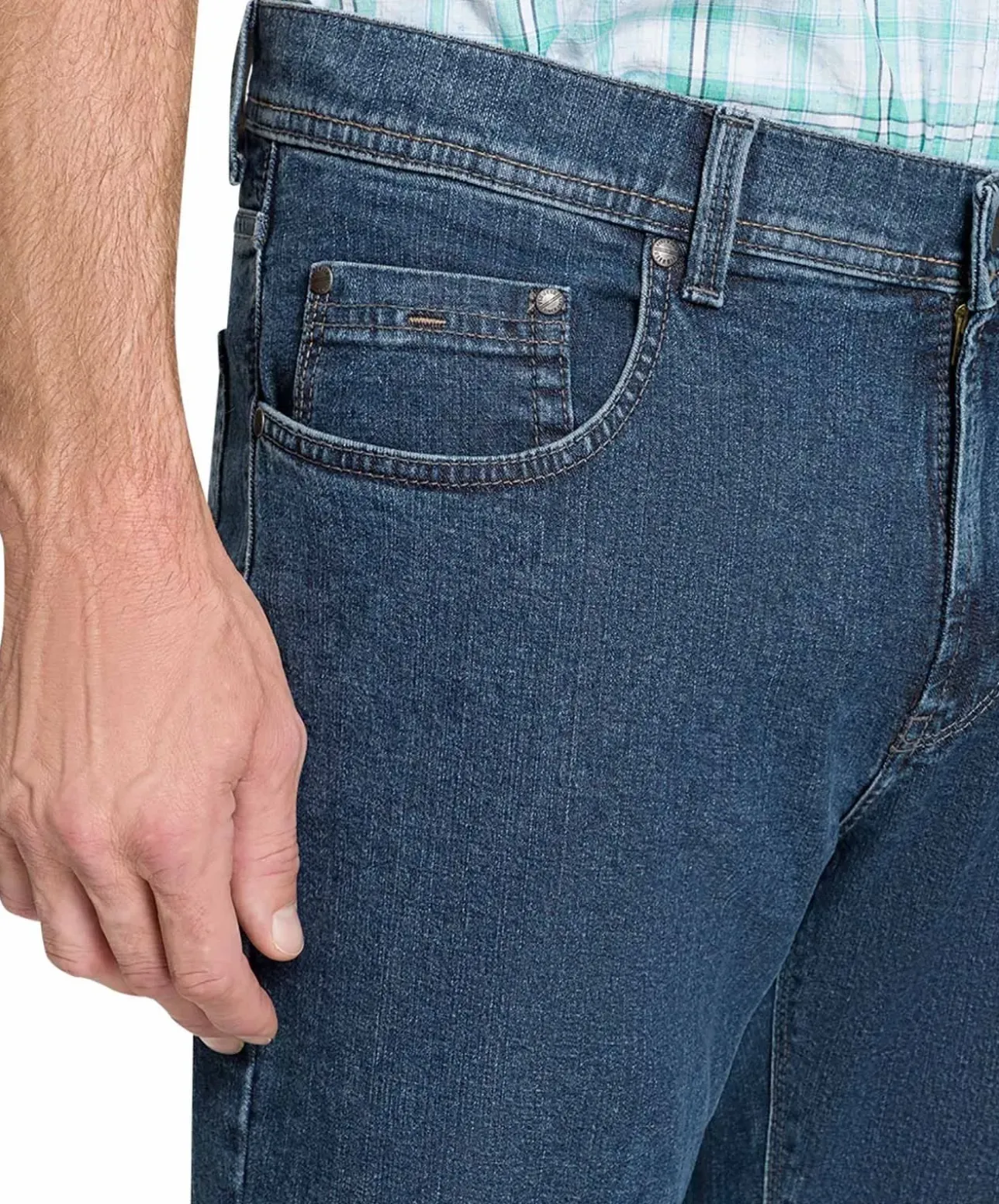 Pioneer Herren Jeans Rando 1680 in Stonewash