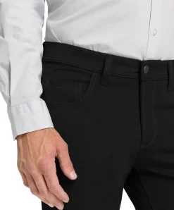 Pioneer Herren-Hose Rando Stretch Gabardine in Schwarz