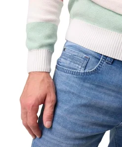 Pioneer Jeans Rando 1674 in Ocean Blue Used Whisker