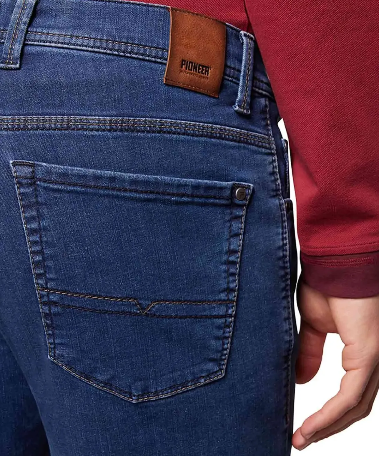Pioneer Jeans Regular Fit Thomas in Stone