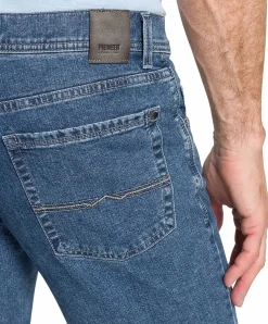 Pioneer Jeans Regular Fit Rando 1680 in Blue Stonewash