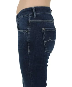 Pioneer Jeans Straight Sally im dunkelblauen Used-Look