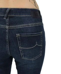 Pioneer Jeans Straight Sally im dunkelblauen Used-Look