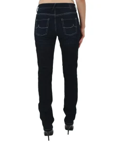 Pioneer Jeans Straight Sally in Dunkelblauer Waschung