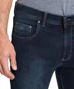 Pioneer Megaflex Rando Jeans - normaler Schnitt in dunkelblau