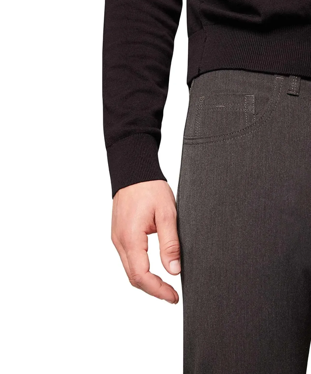 Pioneer Rando 1680 Hose mit Regular Fit in Dunkelgrau