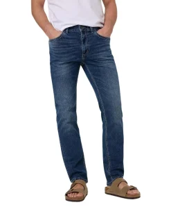Pioneer Rando 1654 Jeans aus Megaflex in Mittelblau