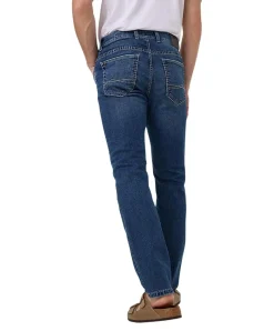Pioneer Rando 1654 Jeans aus Megaflex in Mittelblau