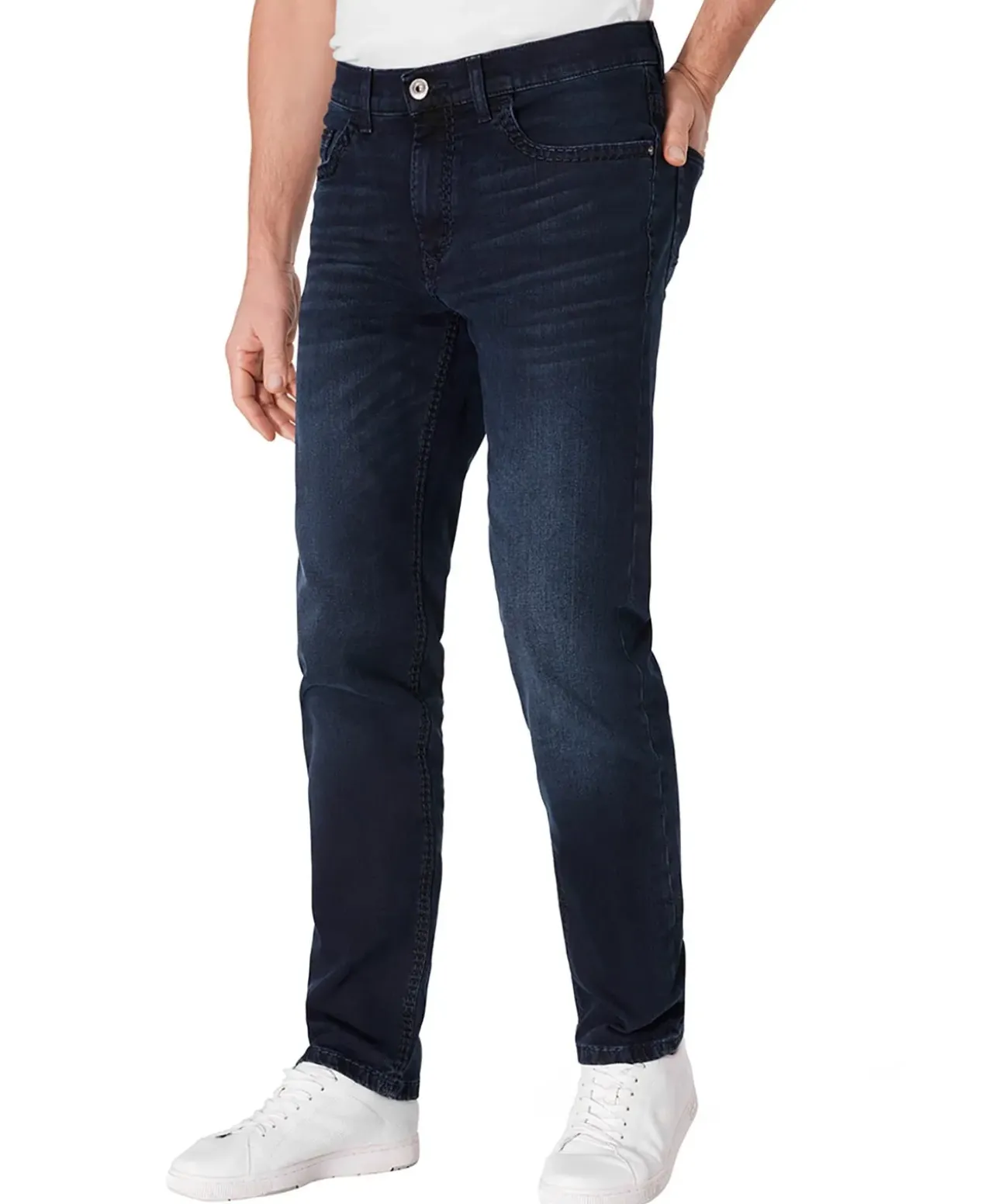 Pioneer Rando 1654 Jeans in dunkelblauer Waschung