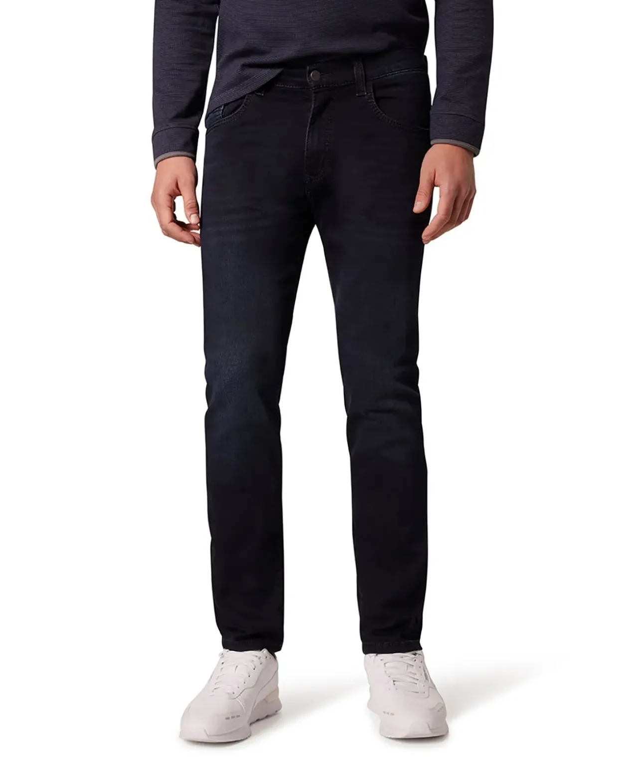 Pioneer Rando 1674 Jeans Regular Fit in Blue Used Whisker