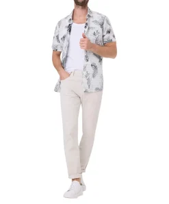 Pioneer Rando 1680 Megaflex Sommerjeans in Cremeweiß