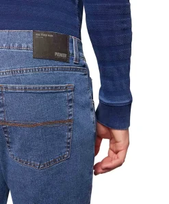 Pioneer Ron Jeans Regular Fit in heller Stone-Waschung