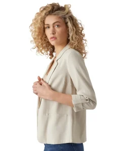 Vero Moda Blazer 3/4 Jesmiro in Silver Lining