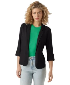 Vero Moda Blazer 3/4 Jesmiro in Schwarz