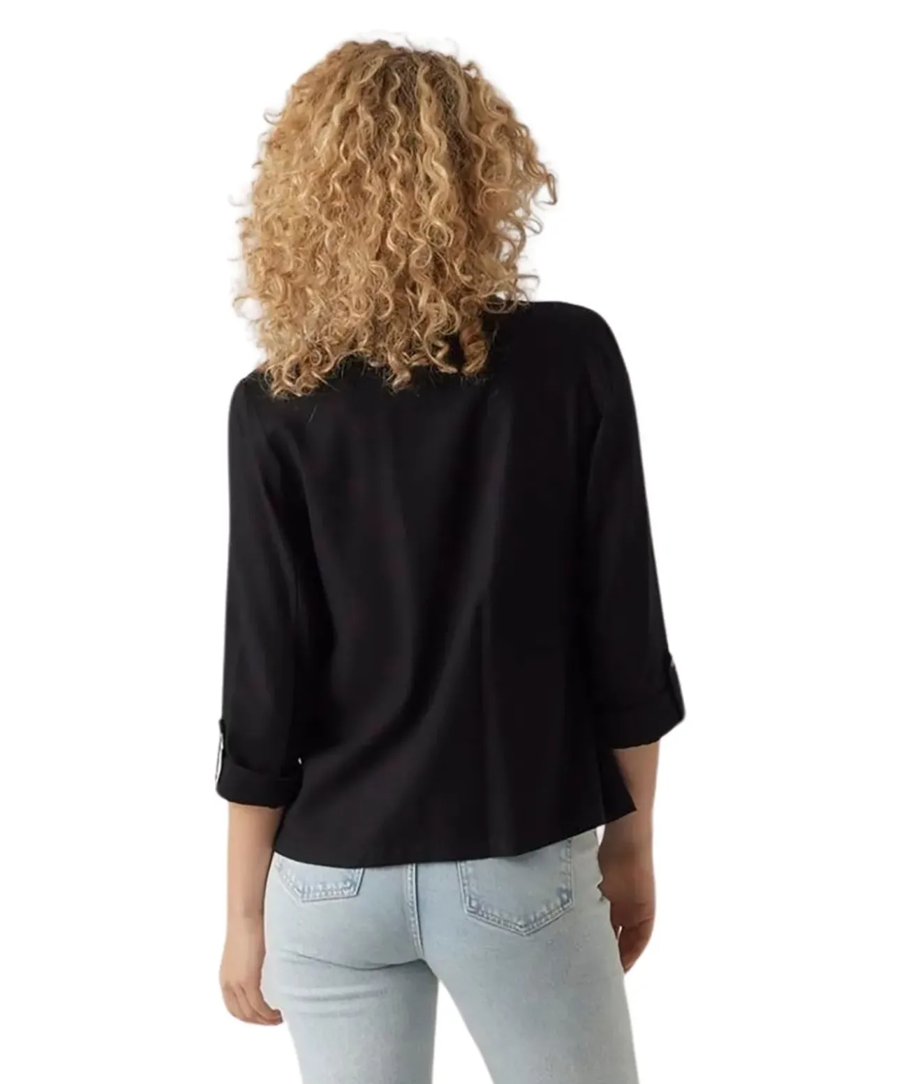 Vero Moda Blazer 3/4 Jesmiro in Schwarz