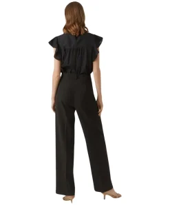 Vero Moda Blusenshirt Trine in Schwarz