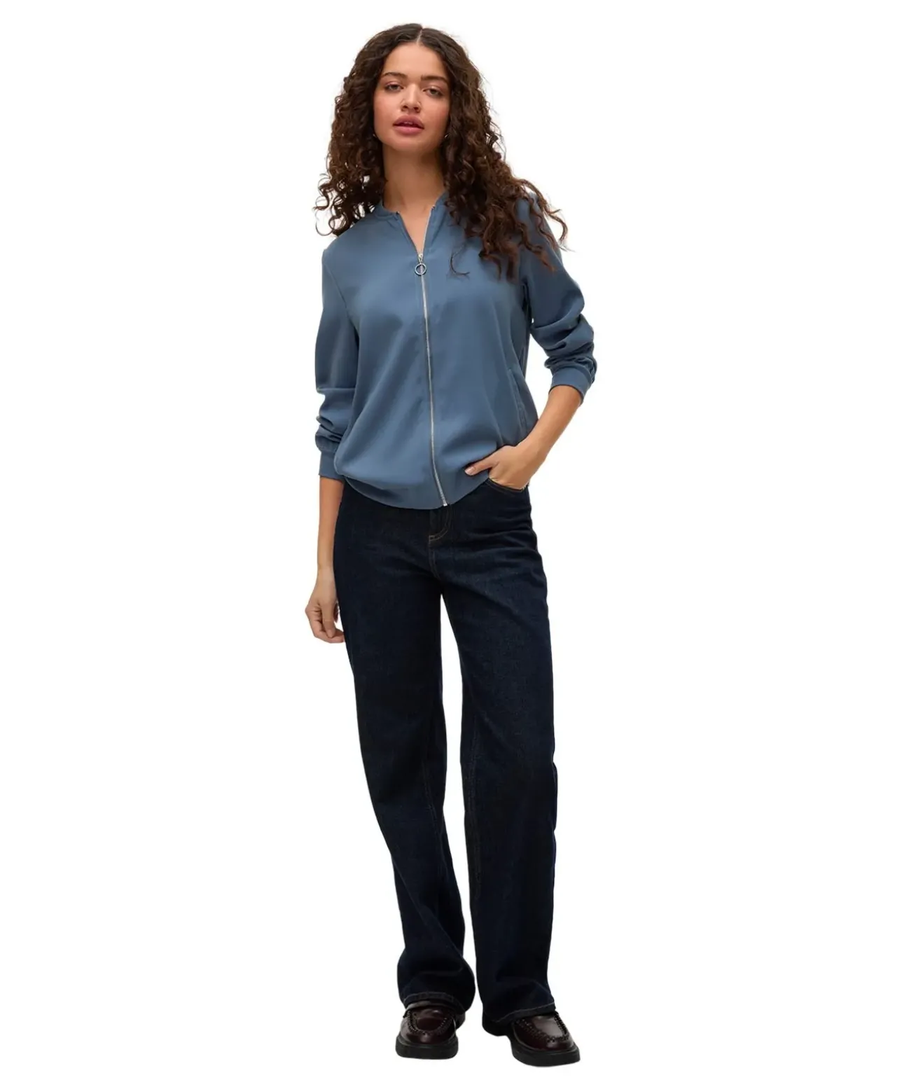 Vero Moda Bomberjacke Coco in Blau