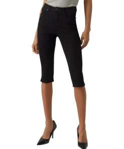 Vero Moda Caprijeans June in Schwarz