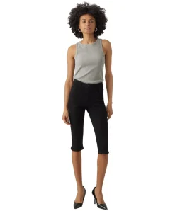 Vero Moda Caprijeans June in Schwarz