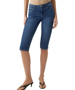 Vero Moda Caprijeans June in Mittelblau