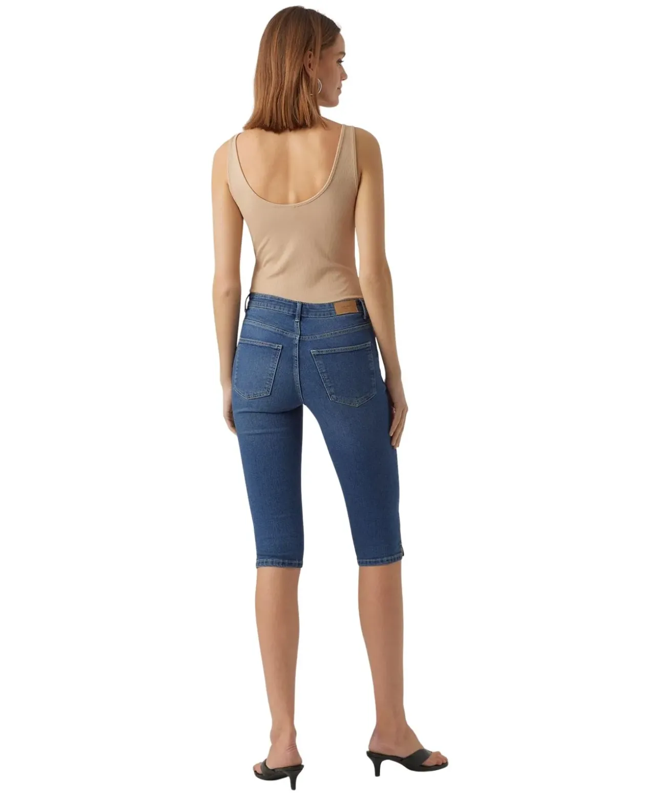 Vero Moda Caprijeans June in Mittelblau