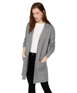 Vero Moda Cardigan Tasty mit Fronttaschen in Grau
