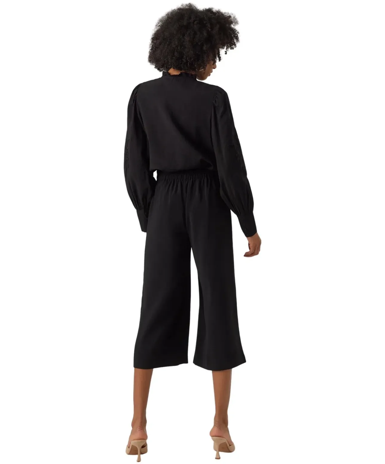 Vero Moda Culotte Hose Coco in Schwarz