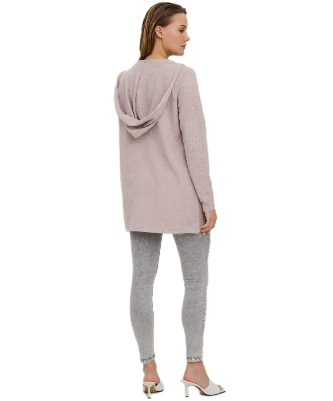 Vero Moda Damen Oversize Cardigan Doffy in Woodrose
