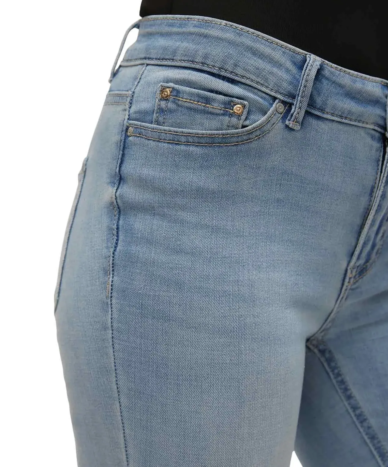 Vero Moda Flash Jeans in Hellblau mit Skinny Fit