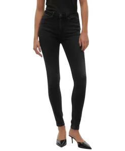 Vero Moda Flash Jeans Skinny in Schwarz