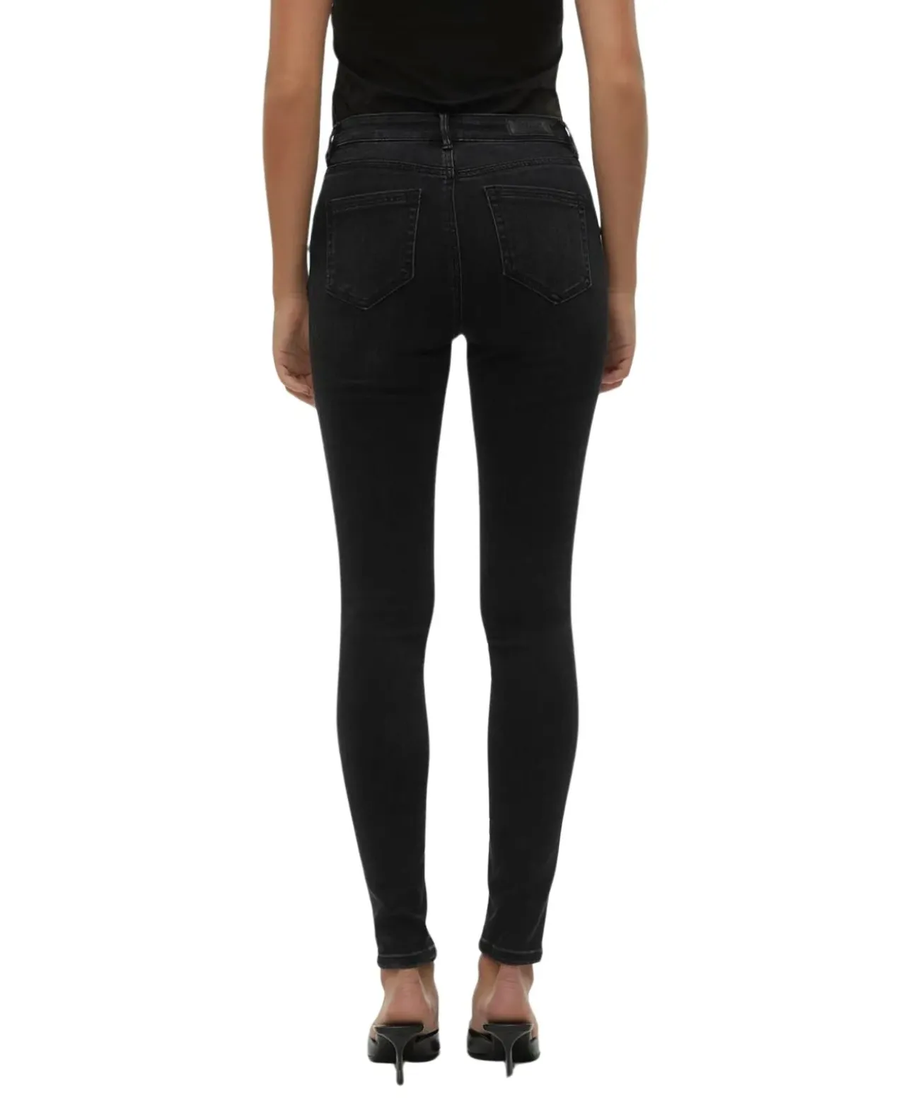 Vero Moda Flash Jeans Skinny in Schwarz