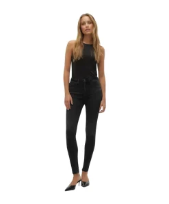 Vero Moda Flash Jeans Skinny in Schwarz