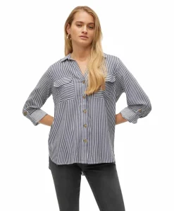 Vero Moda Hemdbluse Bumby in Gestreiften Muster
