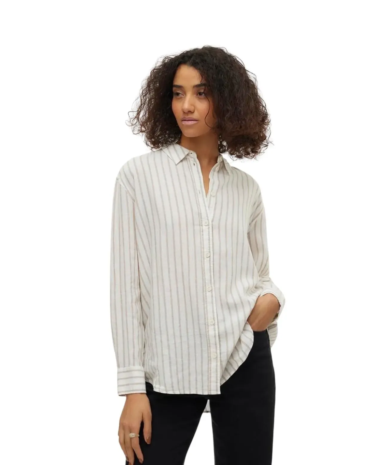 Vero Moda Hemdbluse Linn in Streifenmuster