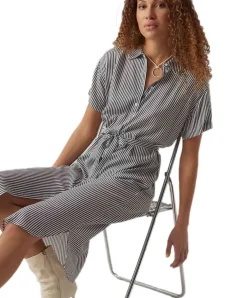 Vero Moda Hemdkleid Bumby mit Gürtel in der Taille