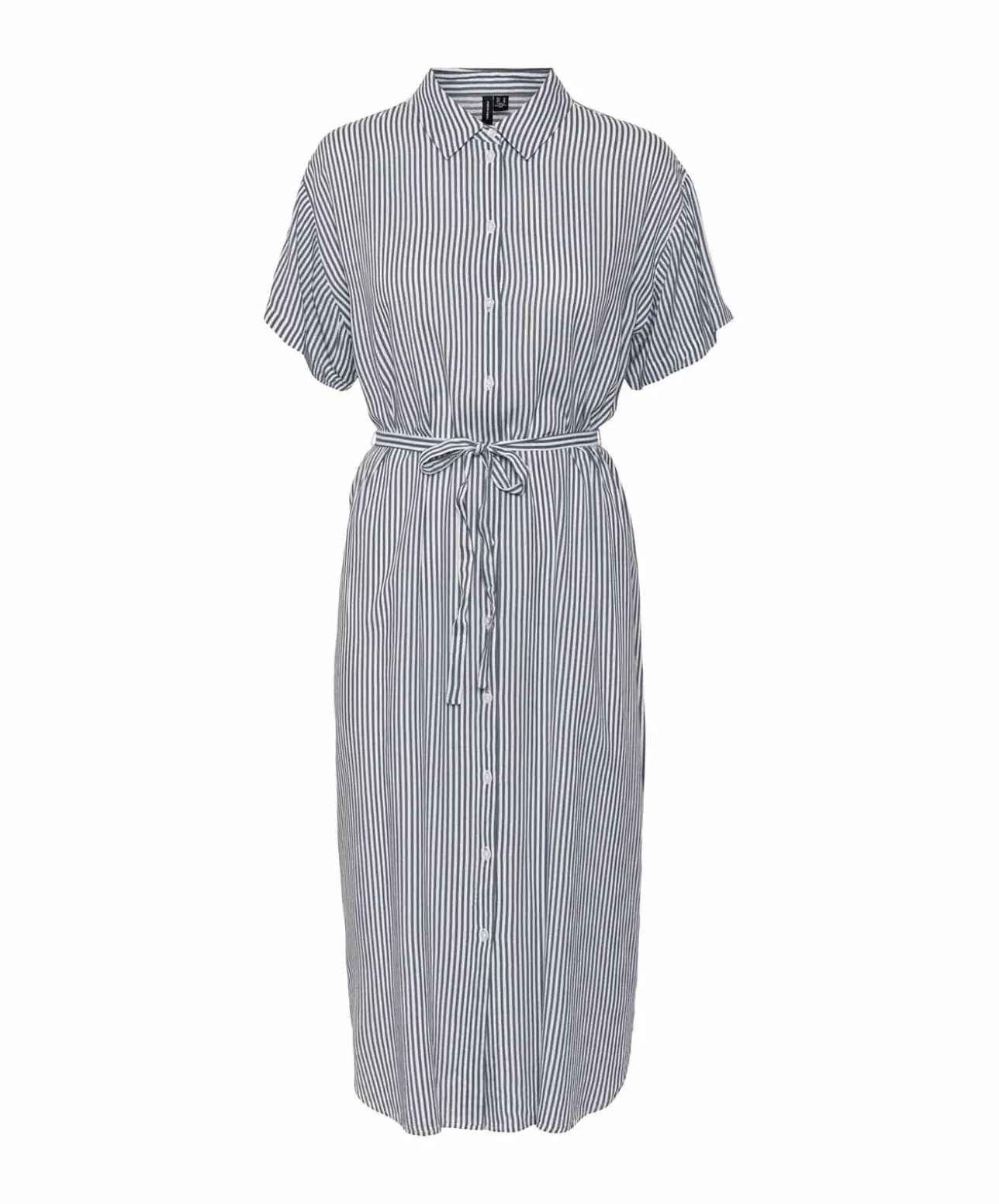 Vero Moda Hemdkleid Bumby mit Gürtel in der Taille