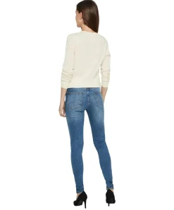Vero Moda High Waisted Jeans Sophia in Hellblau